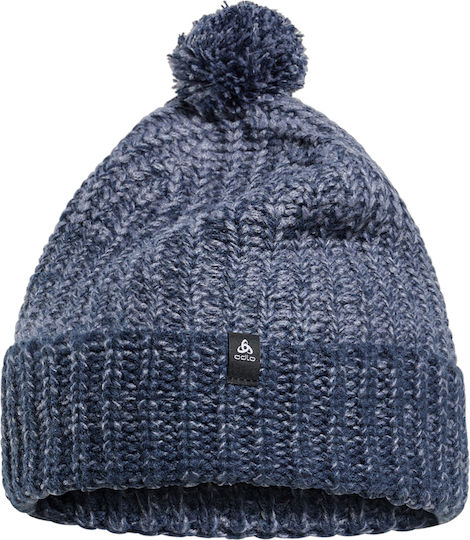 Heavy Strick Beanie Unisex Σκούφοι Πλεκτός σε Γκρι χρώμα
