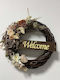 Decorative Crown Earth Tones Welcome