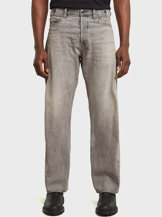 Bend 3d Ανδρικό Παντελόνι Τζιν με Loose Εφαρμογή Grey