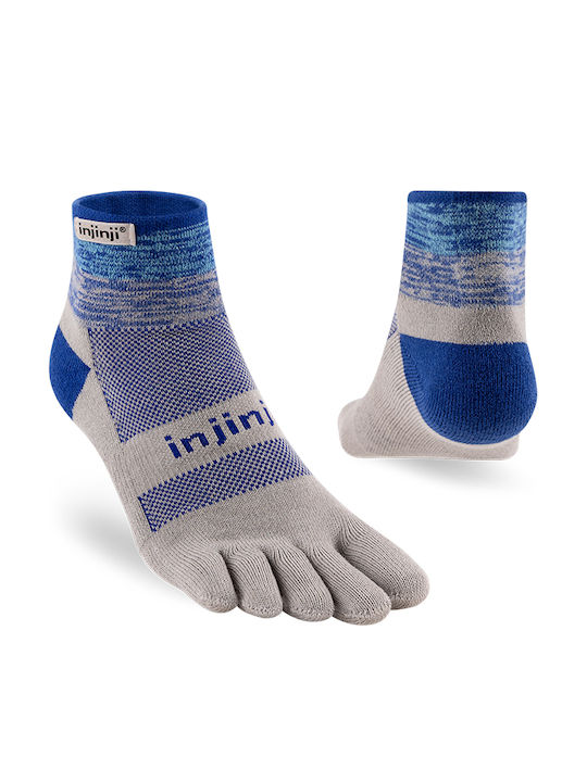 Injinji Trail Mini Running Κάλτσες Γκρι 1 Ζεύγος