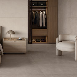 Keratile Fliese Boden Innenbereich 100x100cm Taupe