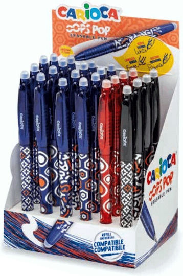 Carioca Oops Pop Στυλό Ballpoint Σετ 24τμχ
