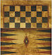 Table/Șah din Lemn de Măslin 50x50cm