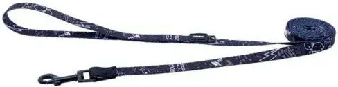 Rogz Λουρί/Οδηγός Σκύλου Ιμάντας σε Μαύρο χρώμα
