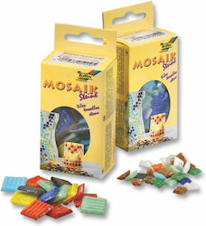 Μωσαικο Glass Folia 20x20mm Κουτι 70τεμ Ασορτι 10 Χρώματα