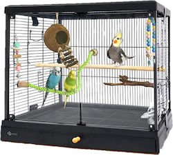 Kugel Vogelkäfige Parakeets Luxus King Kong Orasis Maße 62x43x55