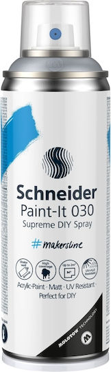Акрилни Бои За Рисуване Schneider Спрей Paint-it 030 200мл Сребрист Металик
