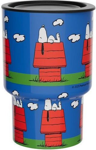 QuyCup Snoopy Thermosflasche 90ml Snoopy Cuccia