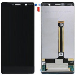 Οθόνη για Nokia 7 Plus (Μαύρο) Οθόνη για Nokia 7 Plus (Μαύρο)