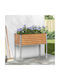 vidaXL Topf Metallisch Open Café 100.5x40.5x90cm.