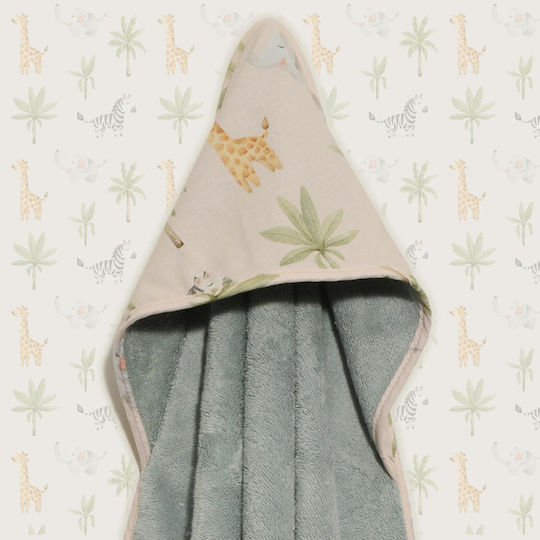 Baby Oliver Детска Шапка-Мехурче Худи 75x75см