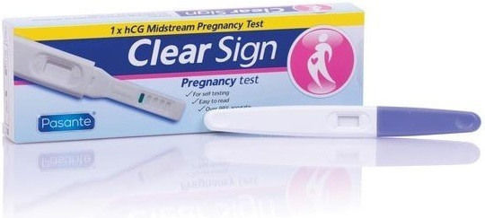 Pasante Clear Sign Ψηφιακό Τεστ Εγκυμοσύνης 1τμχ