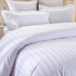 Mattex Ξενοδοχειακο Σεντονι Σατεν Ριγα 1cm Πενιε Δαναη 160x280cm 80% Βαμβακι 20% Polyester Tc300 170x280 Mattex Ξενοδοχειακο Σεντονι Σατεν Ριγα 1cm Πενιε Δαναη 160x280cm 80% Βαμβακι 20% Polyester Tc300 170x280