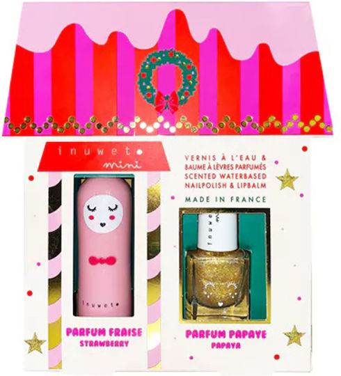 Inuwet Juliette House Σετ Lip Balm Βερνικι Νυχιων Vincj25