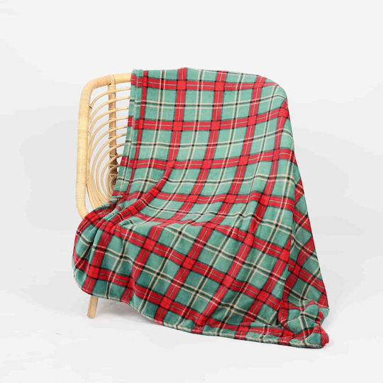 Lucktora Κουβέρτα Fleece Μονή 160x220εκ.
