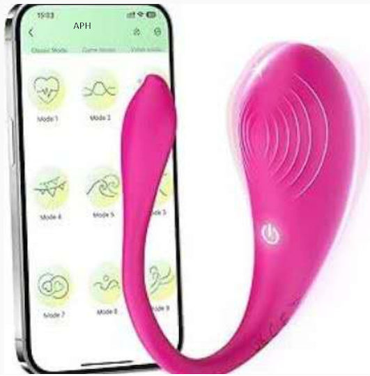 APH Egg Vibrator With Remote Control Pink