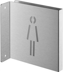Πινακίδα Σήμανσης Δικτύου Wi-fi 120x120 Mm Ανοξείδωτη Βιδωτή Κάθετη Thirard 00702387