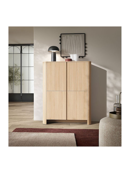 Μπουφές Bari Holz Natural Oak 103x39x132cm