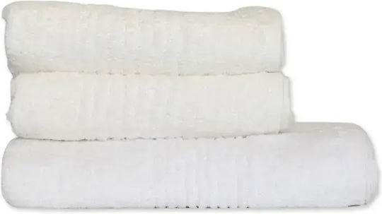 Mattex Ξενοδοχειακή Πετσέτα Προσώπου 100x50 εκ. Λευκή
