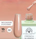 Global Fashion Base Coat / Top Coat for Regular Nail Polish Rubber 15ml 02