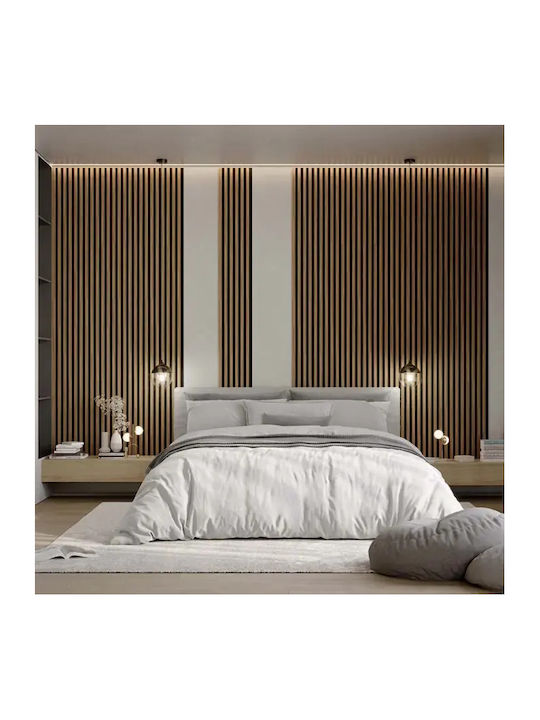 Woodline Acoustic Panel 30x270cm Oak Light Decostar