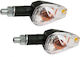 Kleine Motorrad-Scheinwerfer Big Peak Harley Davidson Schwarzes Mini Blinklicht