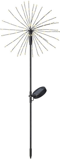 Lumineo Spiked Solar Light Warm White with Photocell 32cmx32cmx88cmcm