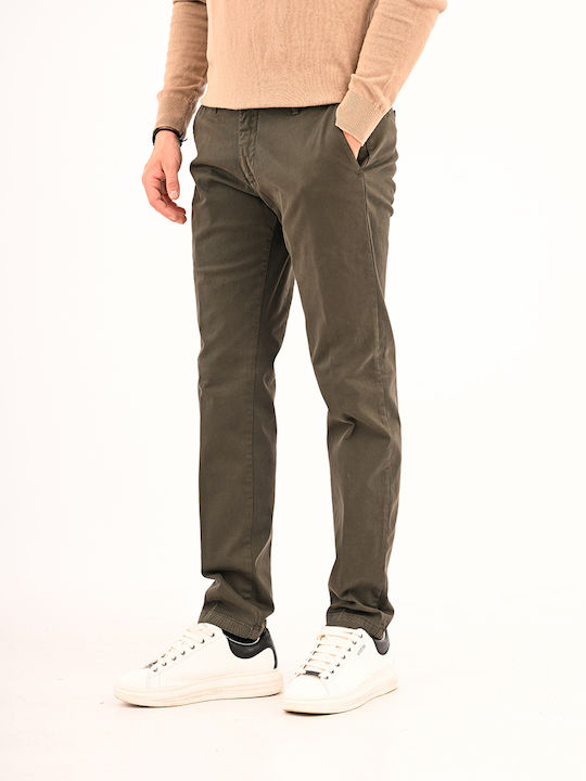 Fourten Industry Παντελόνι Chino Army Green