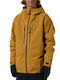 Horsefeathers OM326C Ανδρικό Μπουφάν για Σκι & Snowboard Καφέ