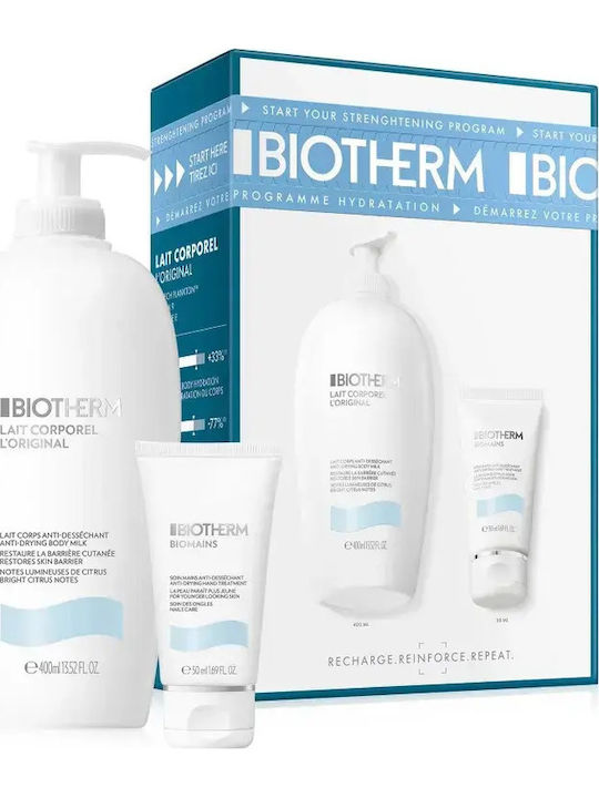 Biotherm Lait Corporel Σετ Περιποίησης για Ενυδάτωση 2τμχ