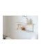 Ράφι Τοίχου Botta Off White 44x17.5x18εκ.