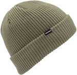 Volcom Beanie Beanie Knitted in Khaki color