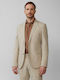 Black Label Sacou bărbați cu croială strâmtă Light Brown