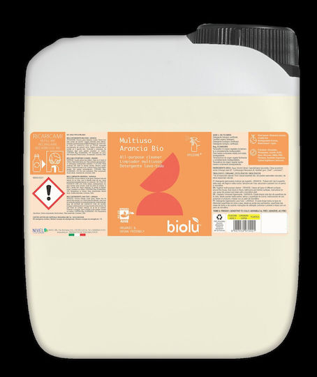 Biolu Καθαριστικό Spray Γενικής Χρήσης με Απολυμαντική Δράση 5lt