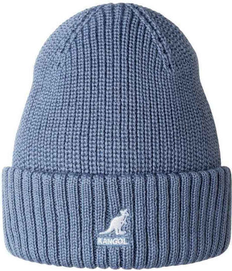 Beanie Unisex Beanie with Rib Knit in Blue color
