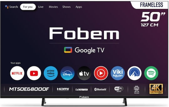 Smart Televizor 50" 4K UHD QLED MT50EG8000QF HDR (2022)