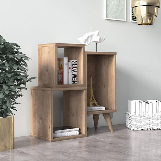 Βιβλιοθήκη Mabel Oak 60x27x65εκ.