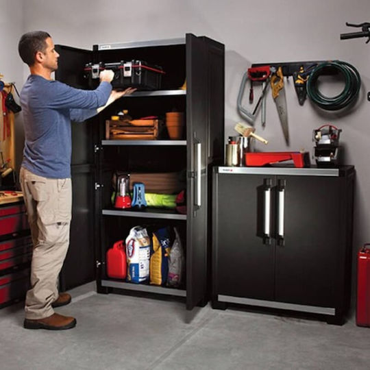 Δίφυλλη Garage Xl Πλαστική 89x54x188εκ. Δίφυλλη Garage Xl Πλαστική 89x54x188εκ.