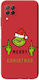 Huawei P40 Lite Merry Christmas44 Red Colored Silicone Tpu Θήκη
