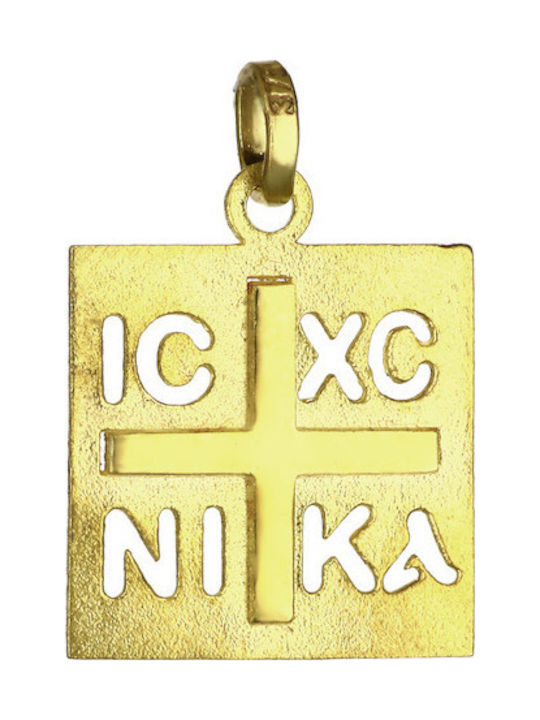 Anhänger Kinder Amulett Konstantinato aus Gold 9K P-40686