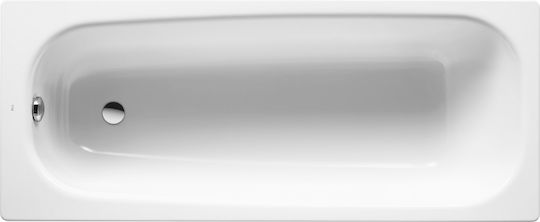 Roca Continental CONTINENTAL15070 Μπανιέρα Μαντεμένια 150x70cm