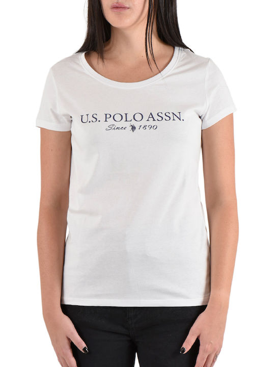 'lucy' Women's Polo Blouse White