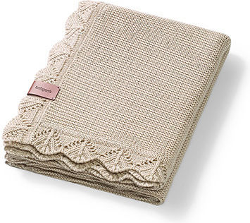 Babyono Blanket Nursery Swaddling Blankets Bamboo Beige 75x100cm