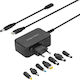 Kruger & Matz USB-C Universal Laptop Charger 45W 5V 3A for Universal Dell HP Lenovo Sony Samsung with Detachable Power Cord