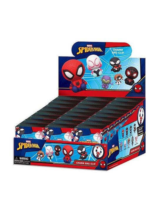 Spider-man Charm 3d Pvc Bag Clips Blind Box