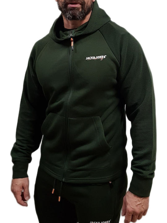 Jack & Jones Sweat Khaki с Качулка Jack & Jones Sweat Khaki с Качулка