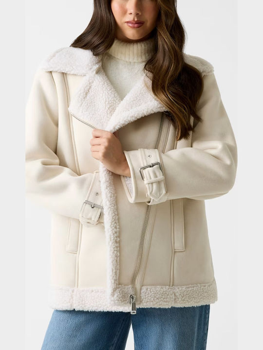 Guess Jacke Cream White