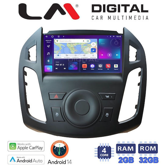 LM Digital Sistem Audio Auto pentru Ford Tranzit Connect 2013 > 2017 (Bluetooth/USB/WiFi/GPS/Apple-Carplay/Android-Auto)