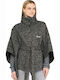 Women's Poncho Black