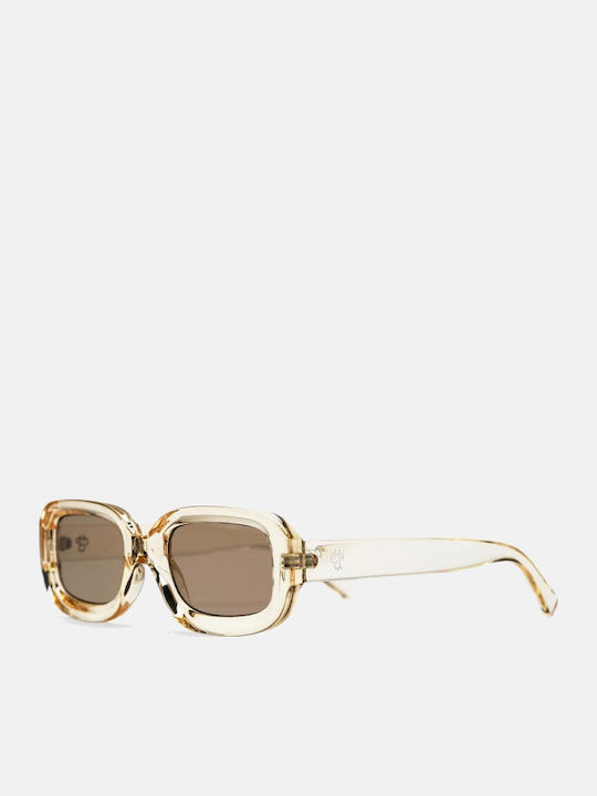 Chpo Women's Sunglasses with Beige Tartaruga Pl...